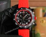High Quality Replica BREITLING Endurance Vietnam Imported Rubber Strap Oversized 3/6/9 Markers Face Dial Bi-Directional Rotating (N/S/E/W & 360° Scale) Bezel Stainless Steel Case Watch 44mm